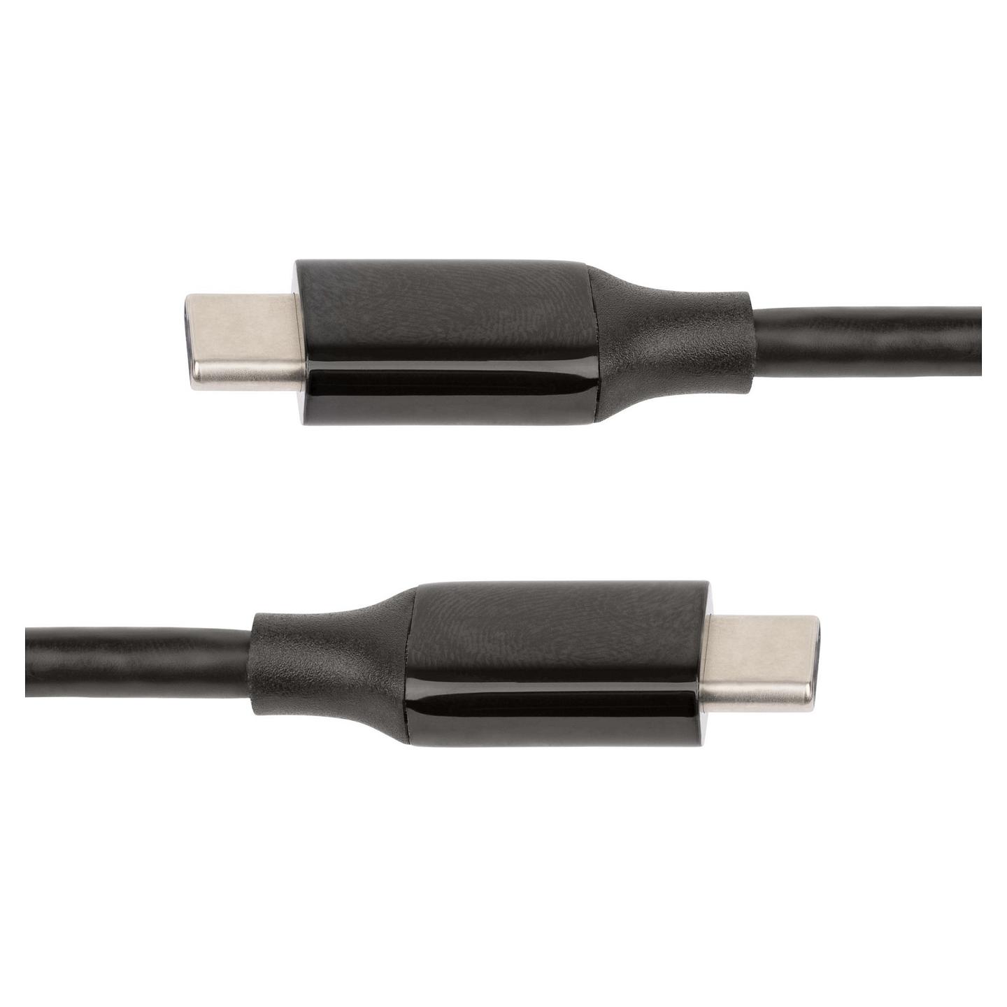 Kabllo USB StarTech.com UCC-3M-10G-USB-CABLE / USB-C në USB-C / USB 3.2 Gen 2 / 10 Gbit/s / PD 60W / 3A / 8K 60Hz / 3m - Zezë - 4