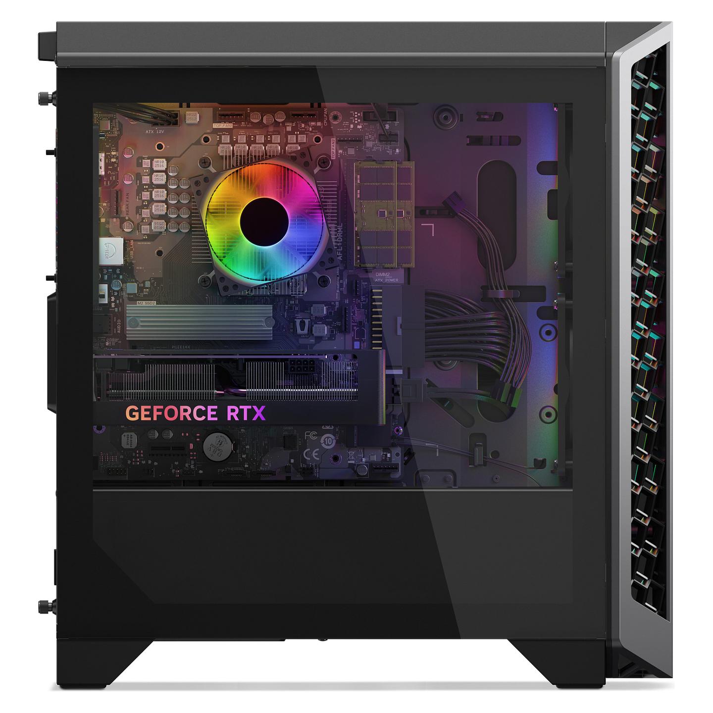 Kompjuter Gaming Lenovo LOQ Tower 26ADR10 / AMD Ryzen 7 8745HX / 16GB DDR5 / 1TB / RTX 5060 8GB - Zezë - 4