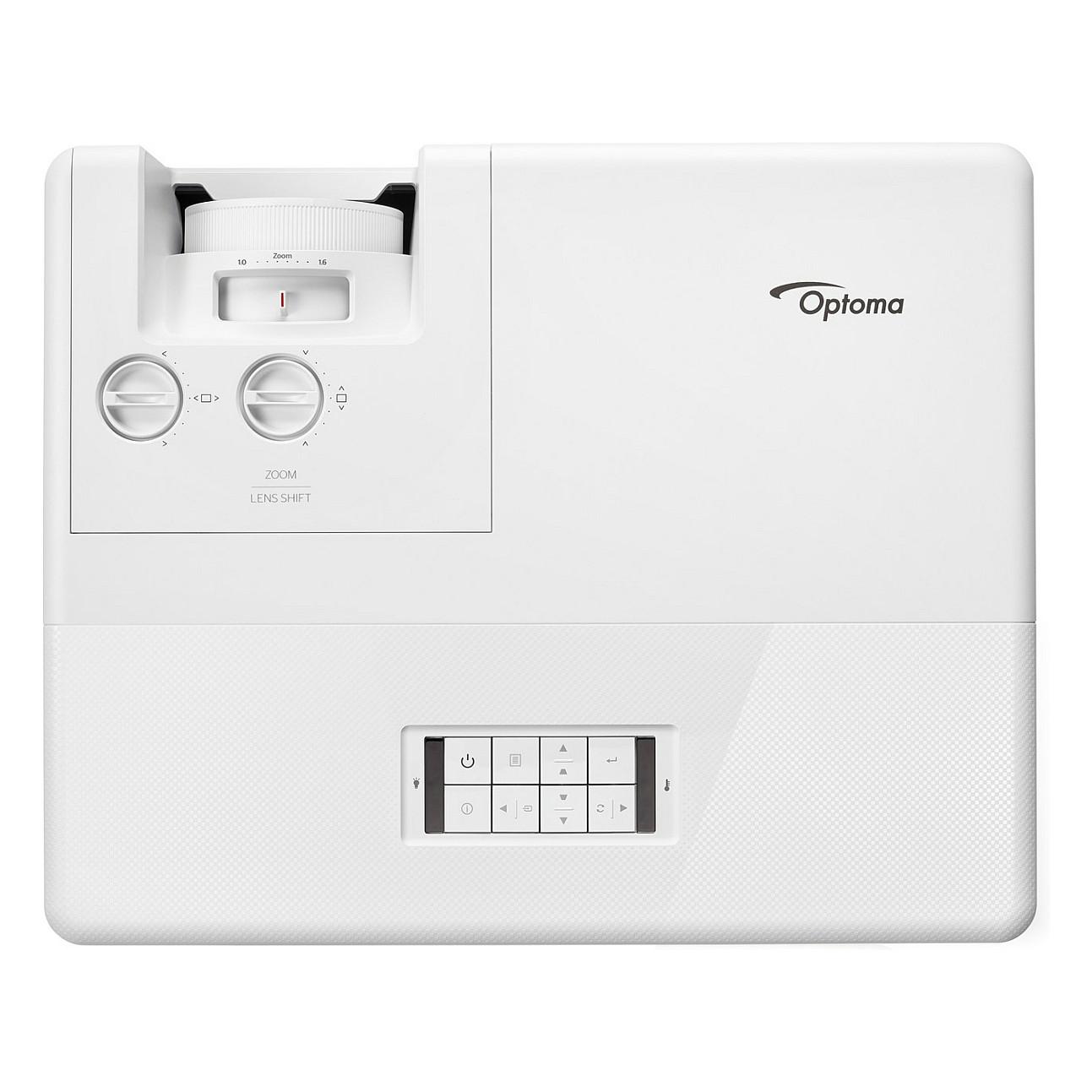 Projektor Optoma ZU607T DLP / WUXGA (1920 x 1200) / 6500 lumen / Laser / RJ-45 + RS-232 - Bardhë - 10