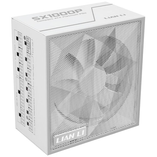 Furnizues Energjie Lian Li SX Series / 1000W / ATX 3.1 / 80 PLUS Platinum / PPLP Platinum / PCIe 5.1 / 12V-2x6 - Bardhë - 2