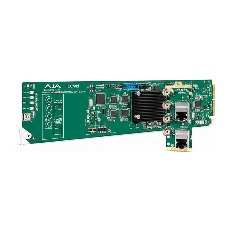 Konvertues Audio/Video AJA OG-DANTE-12GAM, 12G-SDI, Dante, 64 Kanale Audio, openGear - 1