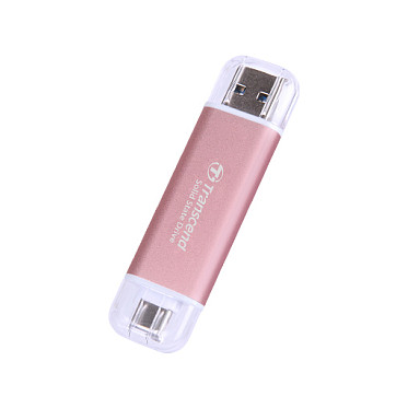 SSD e Jashtme TRANSCEND ESD310P 512GB External SSD USB 10Gbps Type C/A Pink - 2