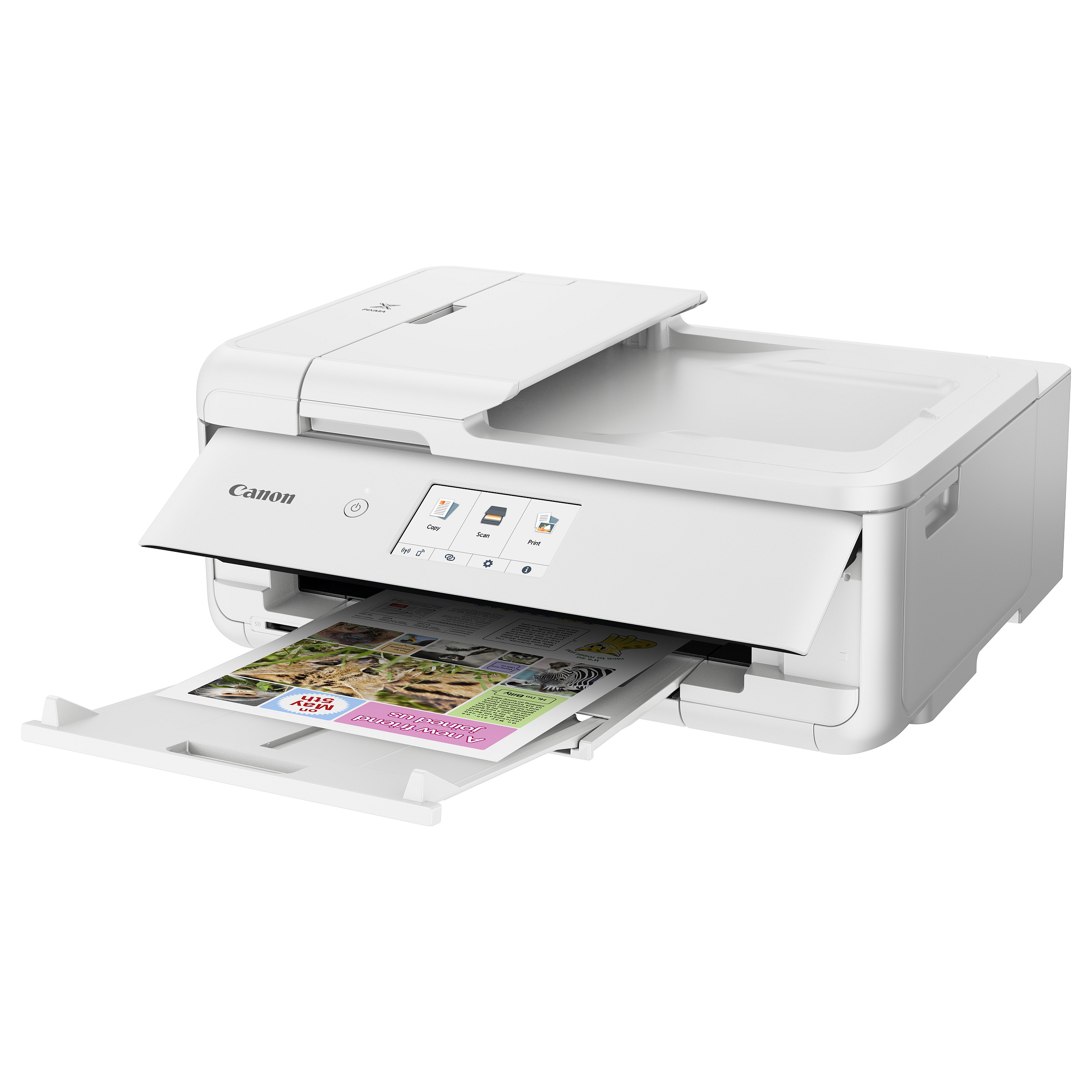 Printer Multifunksional T Canon PIXMA TS9551Ca WIFI Touch / 3in1 / A3 / 15ppm - Bardhë - 9