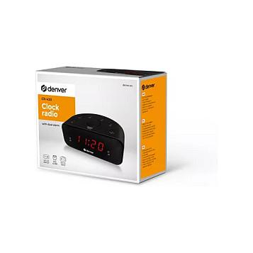 Radio me Orë Denver CR-430, FM, PLL, Ekran LED - Zezë - 6