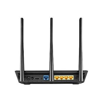 Ruter ASUS RT-AC1900U, Wi-Fi 5 AC1900, Dual-Band, deri në 1900Mbps, 1× Gigabit WAN + 4× Gigabit LAN, 1× USB 3.0 + 1× USB 2.0, AiMesh - Zezë - 4