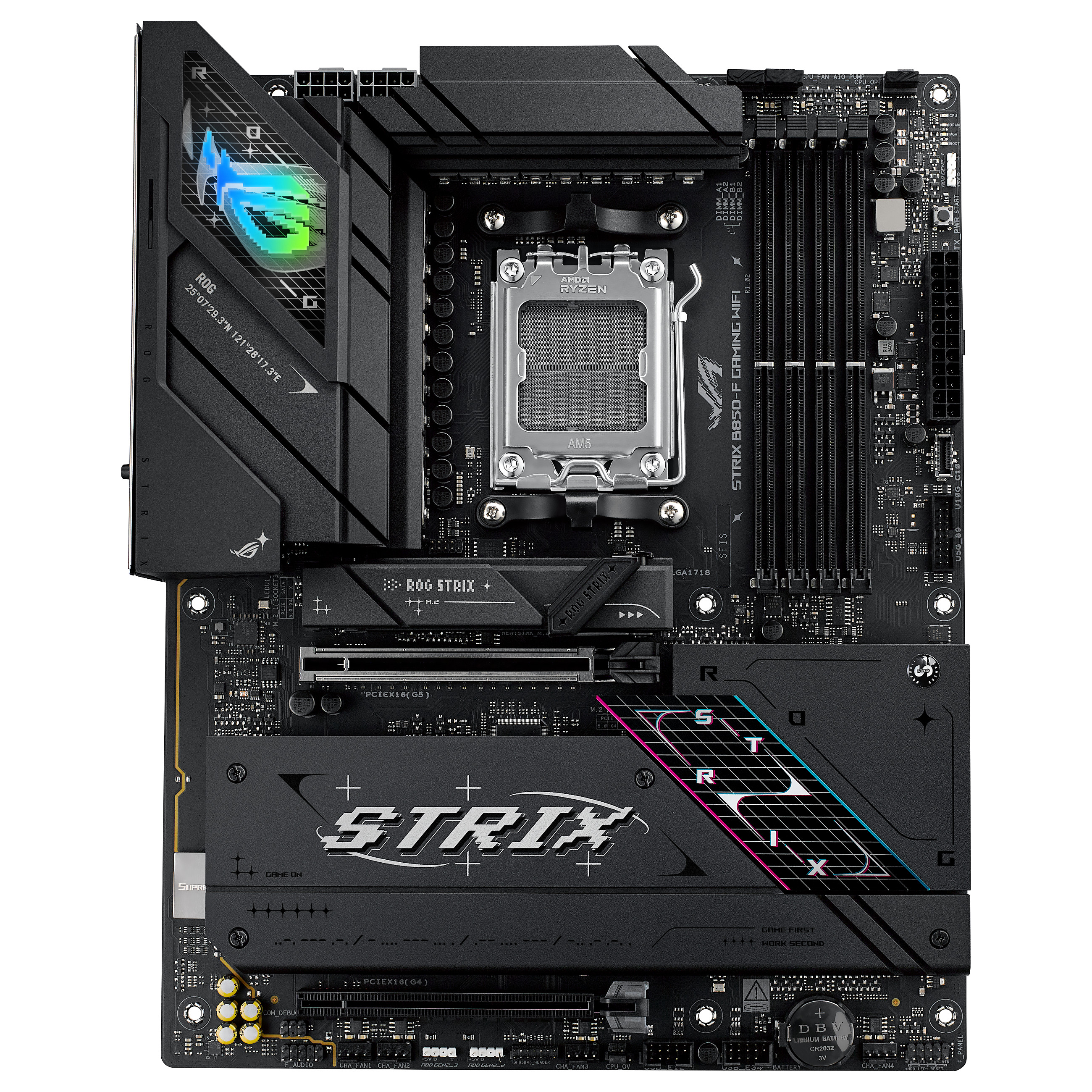 Pllakë amë AMD AM5 ASUS ROG STRIX B850-F Gaming WIFI. - 1