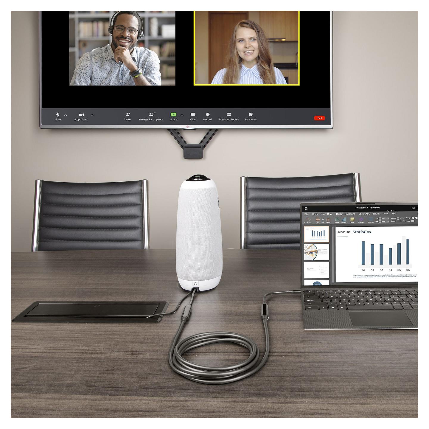 Kabllo USB StarTech.com UCC-3M-10G-USB-CABLE / USB-C në USB-C / USB 3.2 Gen 2 / 10 Gbit/s / PD 60W / 3A / 8K 60Hz / 3m - Zezë - 8