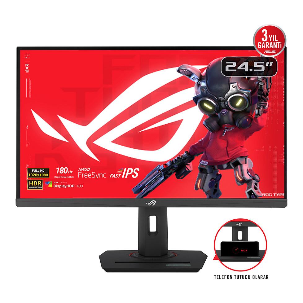 Monitor Gaming ASUS ROG Strix XG259CS / 24.5" / Full HD Fast IPS LCD / 180Hz / 1ms / USB-C+HDMI+DP - Zezë - 1