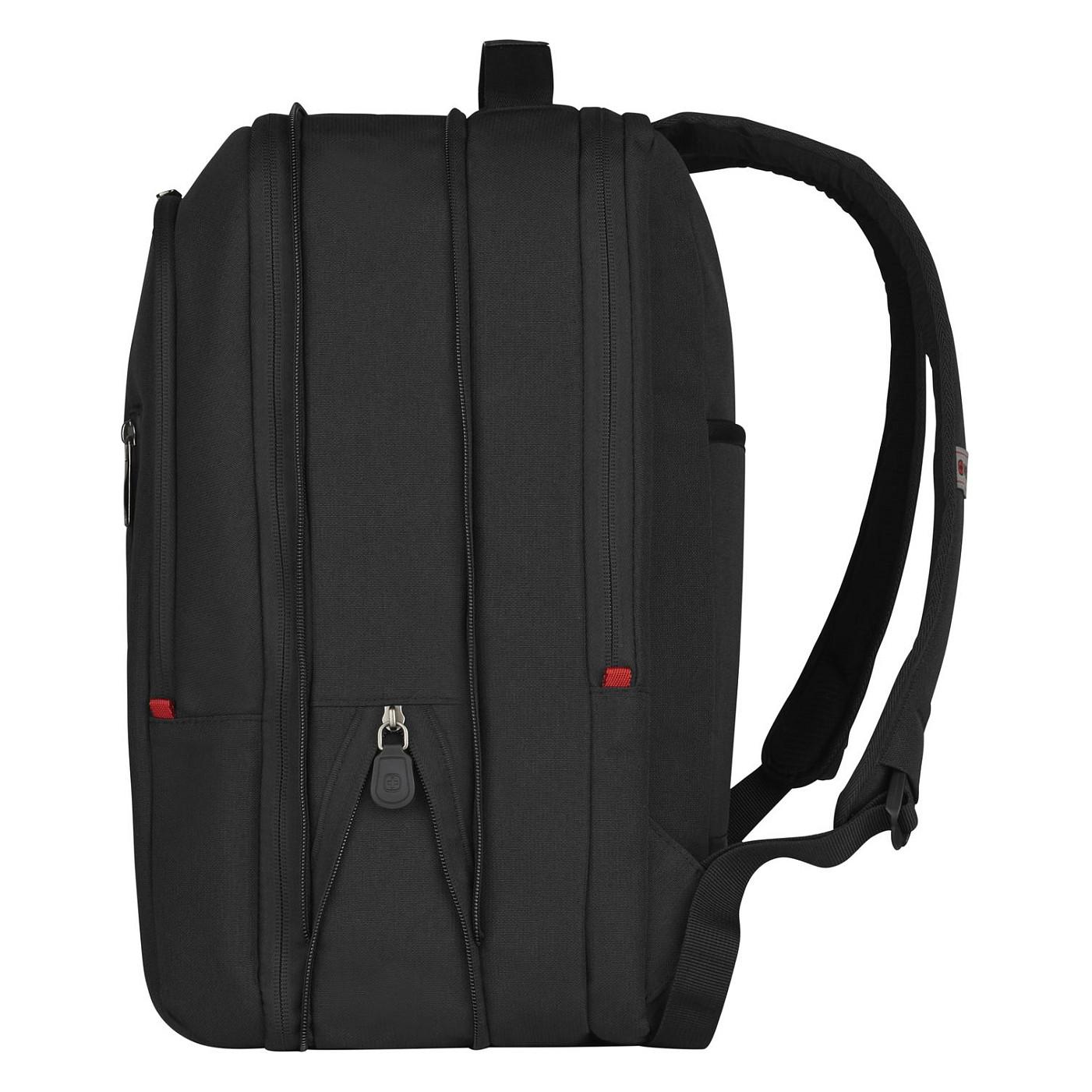 Çantë për Laptop Wenger City Traveler Carry-On 16", 16–24 L, Ndarje për Tablet, E zgjerueshme, Rrip për Trolley, 0.92 kg - Zezë - 3