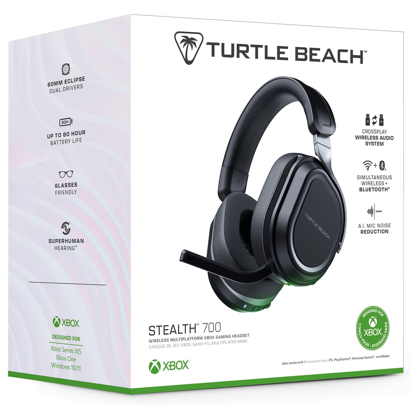 Kufje Gaming Turtle Beach Stealth 700 Gen 3, Wireless 2.4GHz, Bluetooth 5.2, 60mm, Mikrofon - Zezë - 11