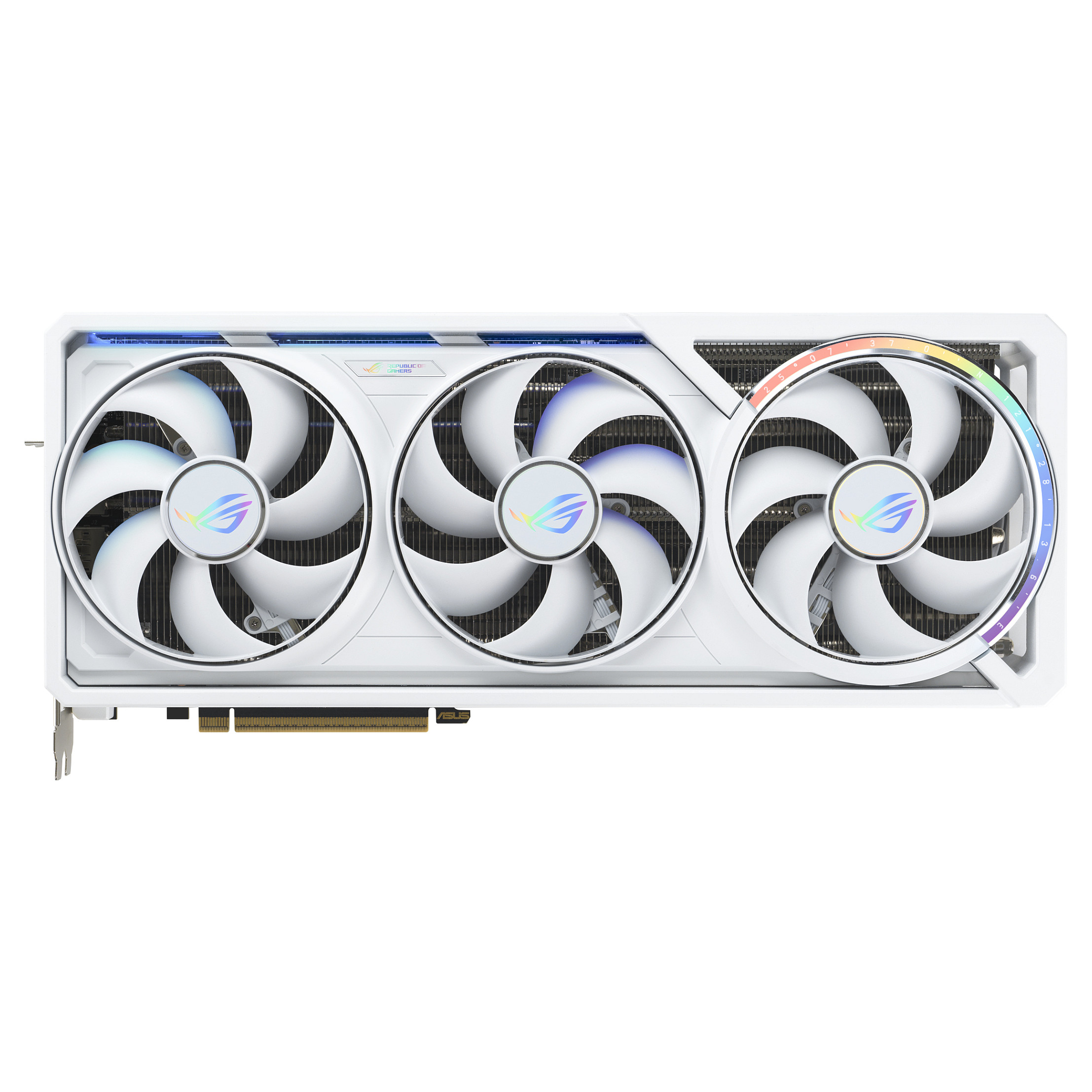 Kartë Grafike NVIDIA ASUS ROG Astral GeForce RTX 5080 OC White Edition / 16GB GDDR7 / PCIe 5.0 / 4 Fan – Bardhë