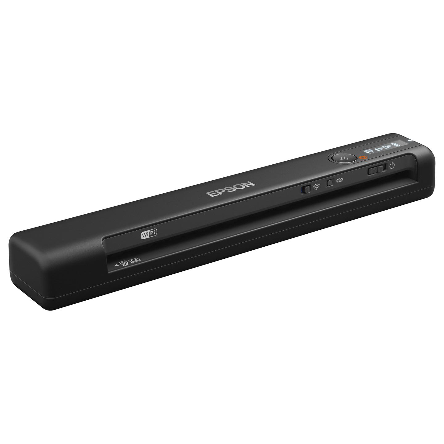 Skaner Dore Epson WorkForce ES-60W / 600x600 DPI / CIS / Wi-Fi / A4 / 300 Faqe/Ditë - Zezë  - 5
