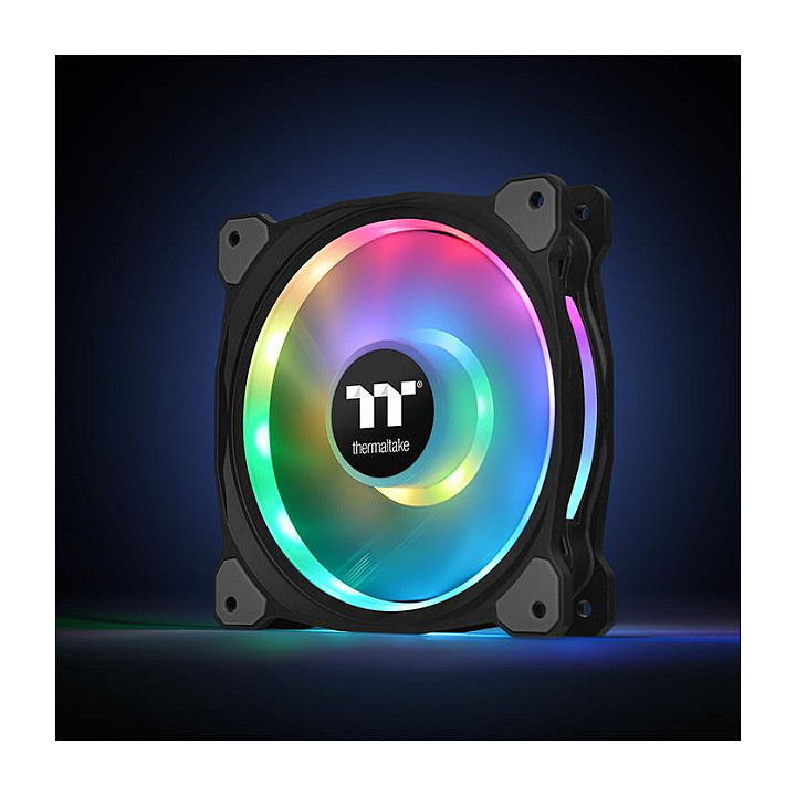 Ftohës për Kasë Thermaltake / Riing Duo 14 RGB / 3 Pack / 140mm – Zezë - 8