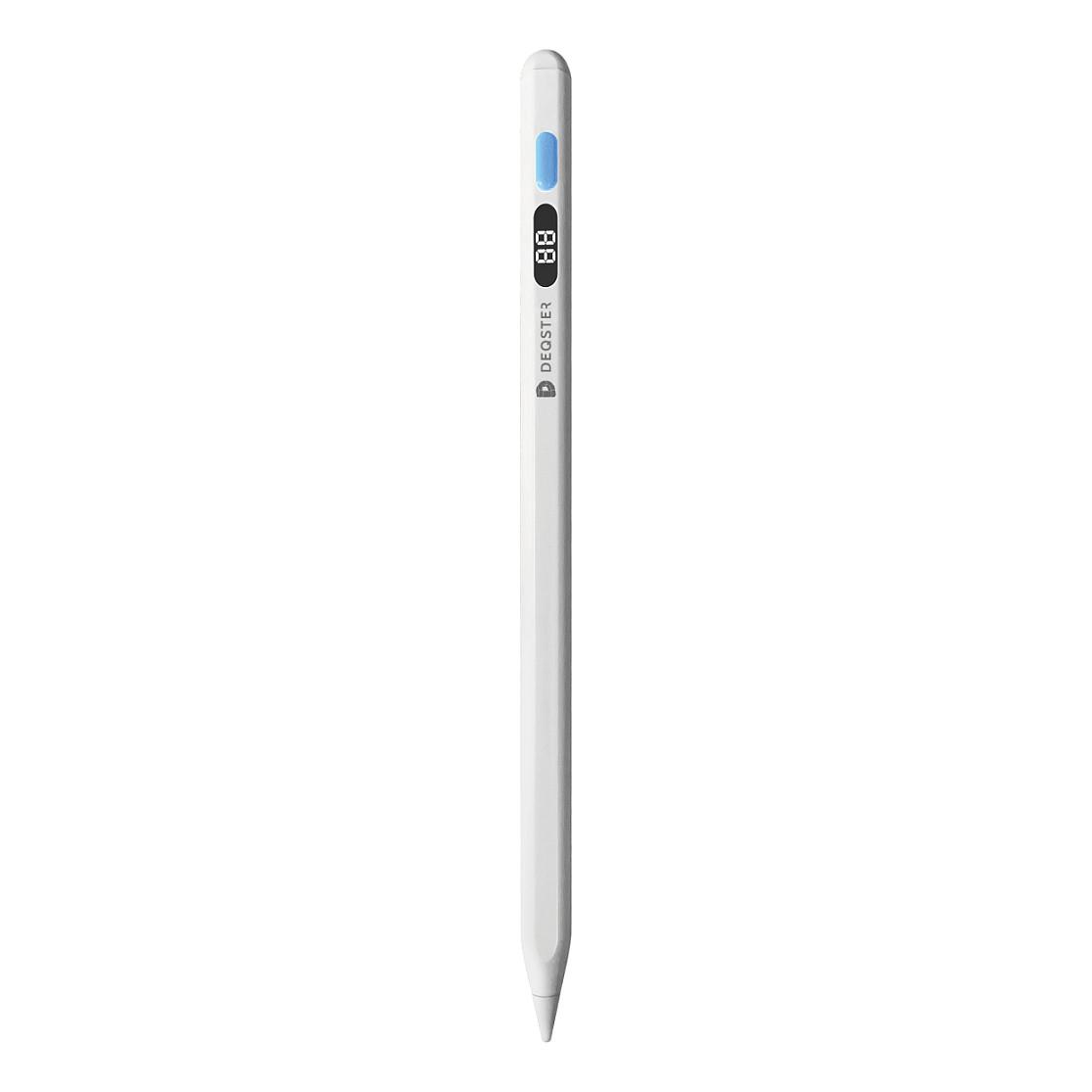 Aksesorë për Tablet DEQSTER Pencil C1 80-3000 / USB-C / Palm Rejection / Tilt Detection / Deri 18 Orë – Bardhë