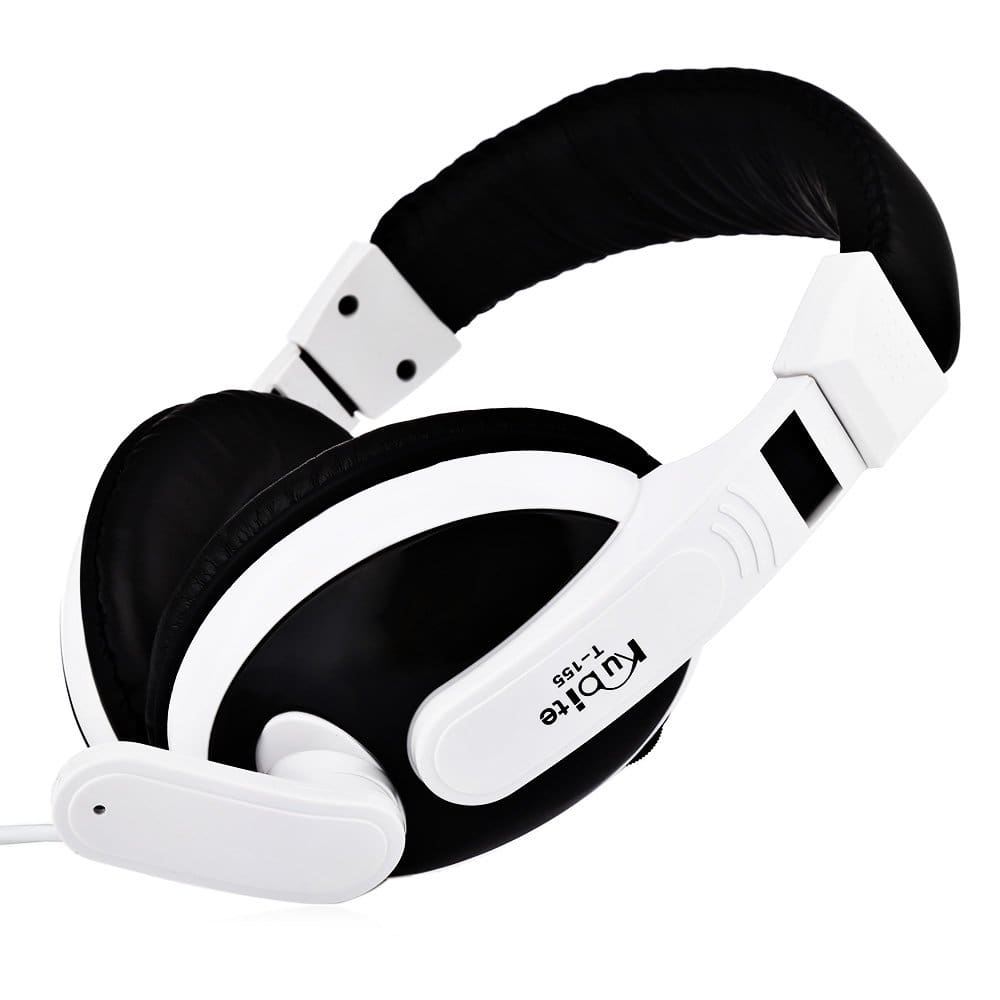 Kufje Gaming Kubite T-155 / E zezë dhe E bardhë - 1