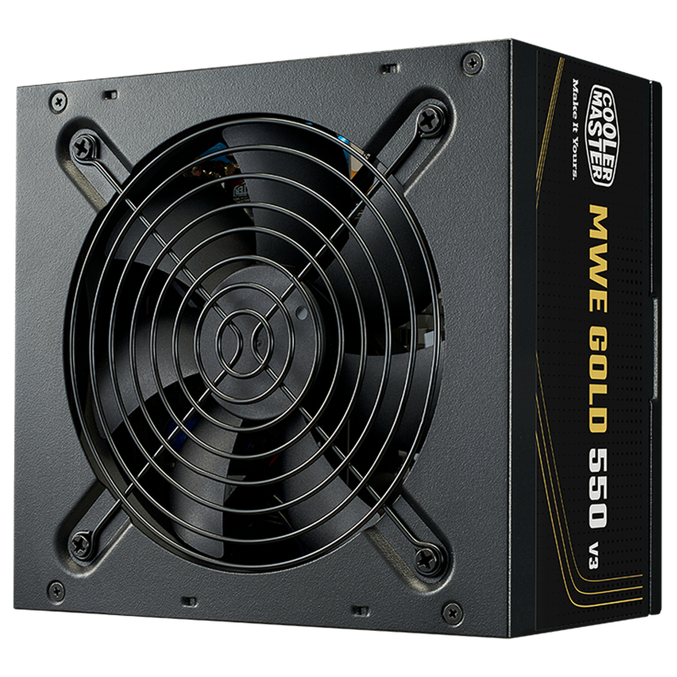 Furnizues Energjie Cooler Master MWE Gold V3 ATX 3.1 Non-Modular / 550W / ATX / 80 PLUS Gold - Zezë