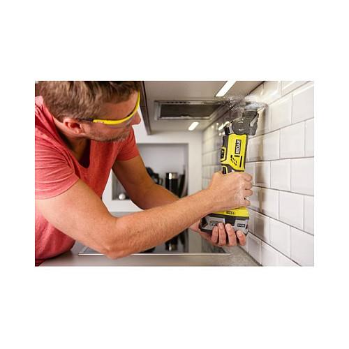 Vegël Multifunksionale Osciluese Ryobi R18MT-0, 18V, 3.2° - Gjelbër/Zezë - 4