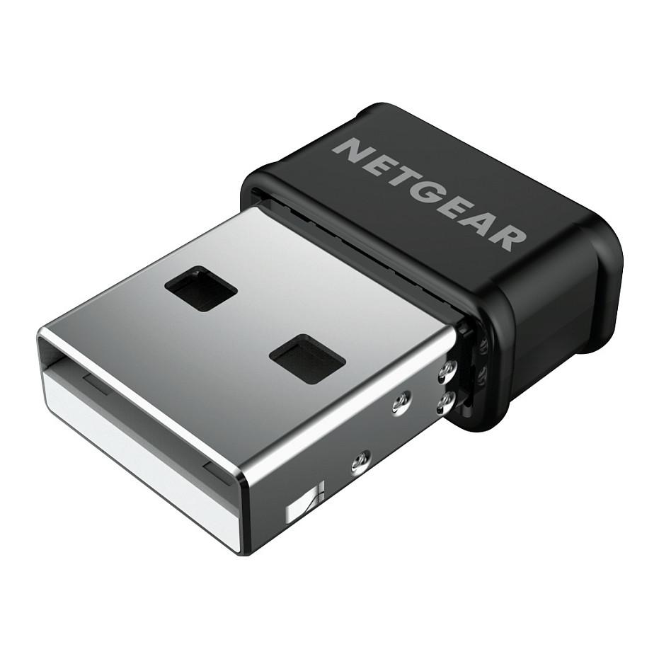 Adapter Rrjeti WLAN USB NETGEAR A6150 / USB 2.0 / Dual Band 2.4GHz + 5GHz / 1200Mbps / Wi-Fi 5 802.11ac / 2x2 MIMO / Antenë e integruar - Zezë