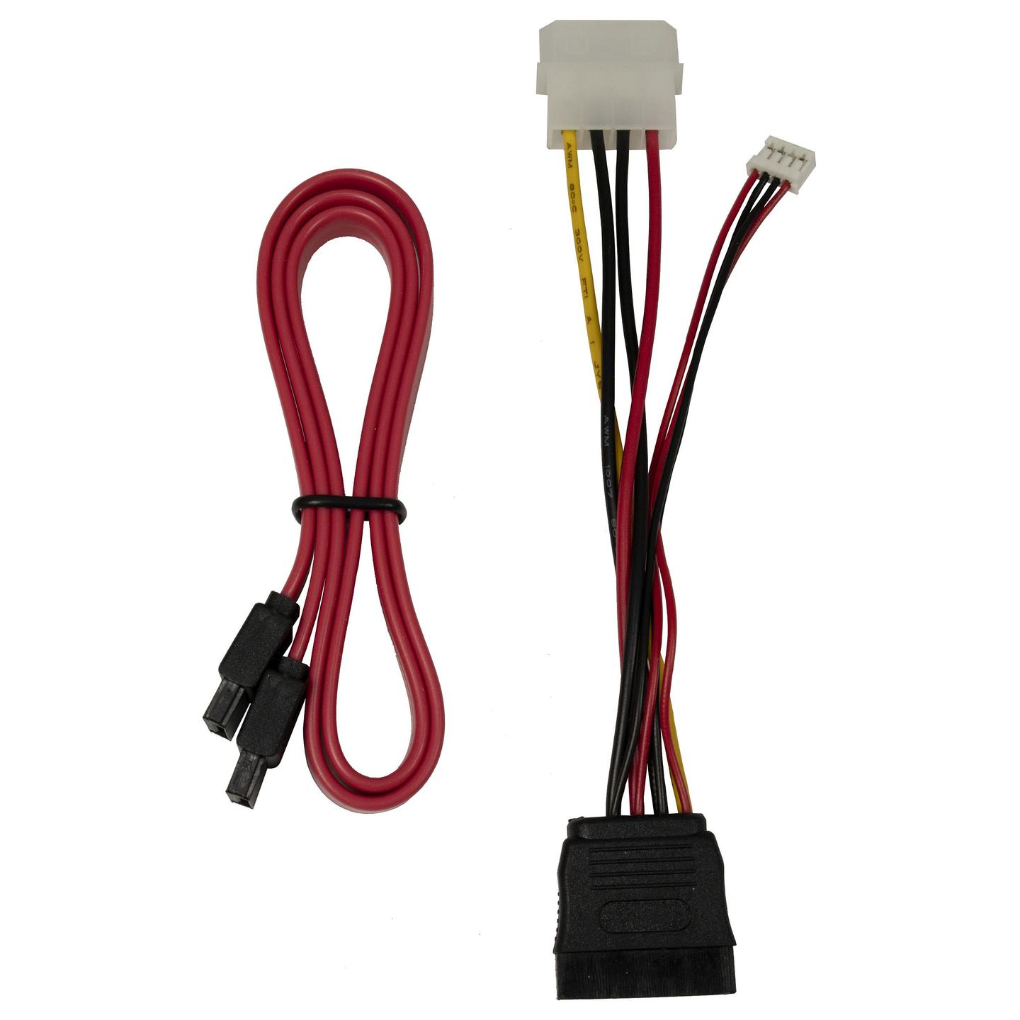 Këllëf për disqe Inter-Tech ST-2523, 2x 2.5", SATA III, Hot-Swap, 1x 3.5" - Zezë - 5