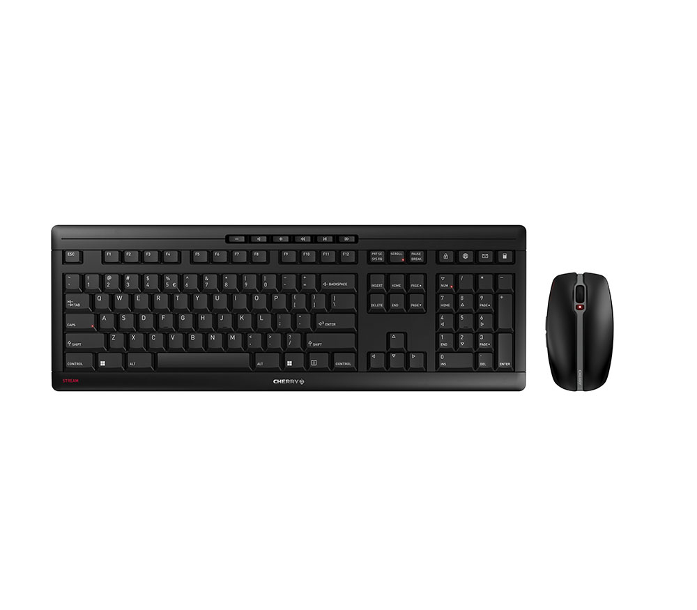 Combo (Tastierë & Maus) Cherry JD8560U – Zezë - 1