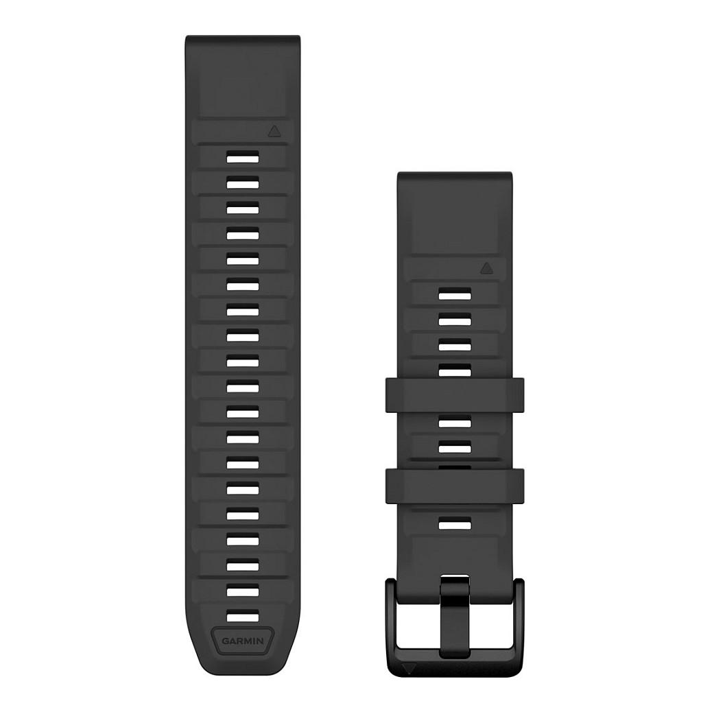 Rrip për Orë të Mençur Garmin QuickFit / 22mm / Silikon - Grafit