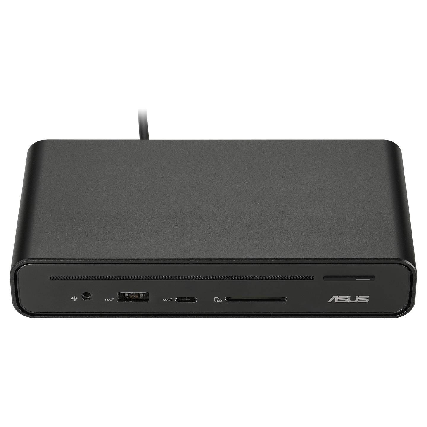 Docking Station ASUS DC300, 3× Video, HDMI 2.0, DisplayPort 1.4, USB-C, USB-A, Gigabit Ethernet, SD, PD 90 W – Zezë - 8