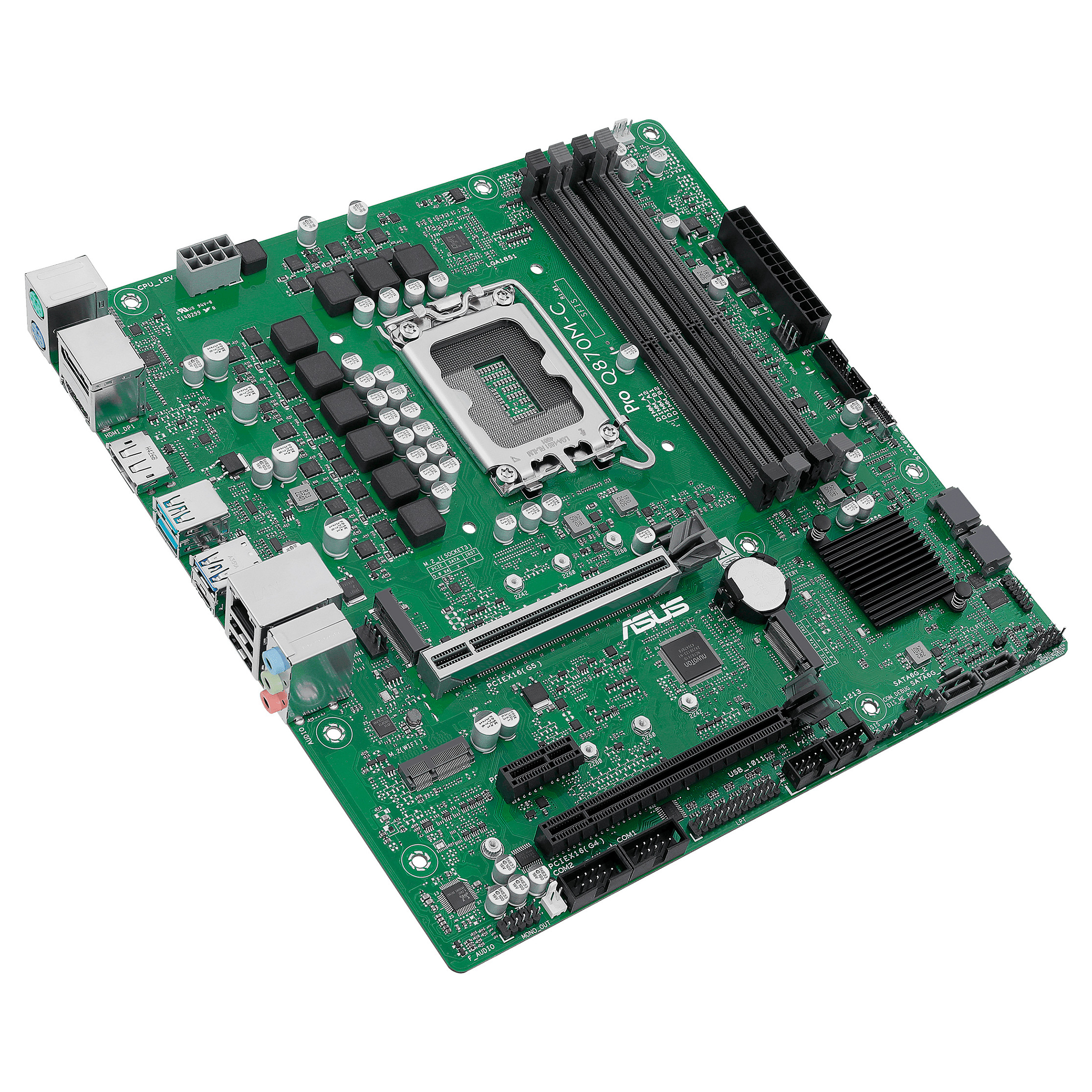 Pllakë Amë Intel ASUS PRO Q870M-C-CSM / LGA 1851 / mATX / DDR5 / HDMI+DP - 5
