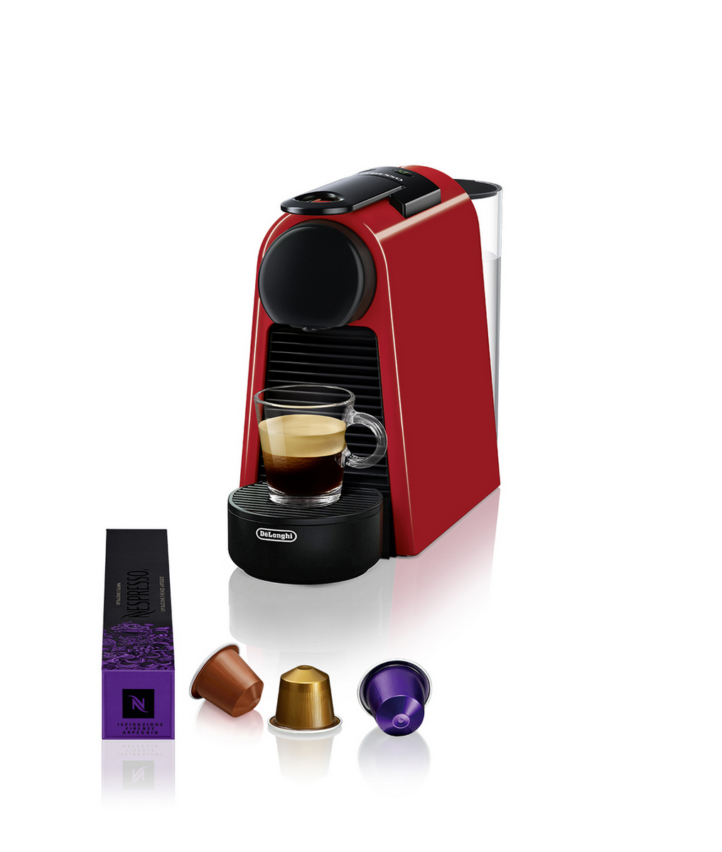 Aparat për Kafe De’Longhi Capsule Nespresso Essenza Mini / EN85.R – Kuqe - 1