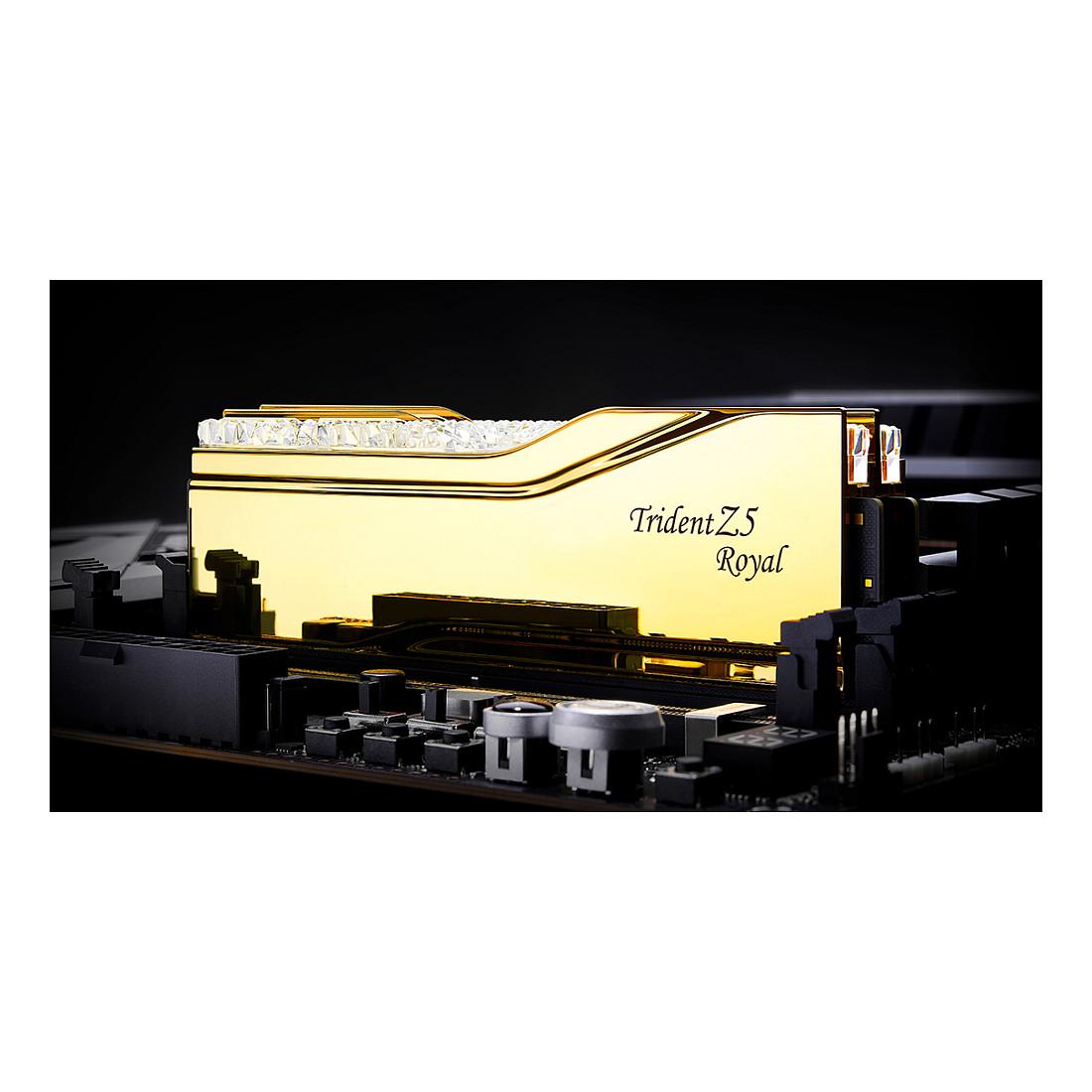 RAM Memorie DDR5 G.Skill Trident Z5 Royal, 32GB (2x16GB), DIMM, 6000MHz, CL28, 288-pin - Ari - 5