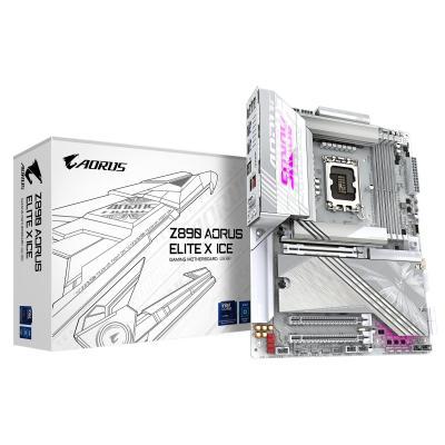 Pllakë Amë Gigabyte Z890 AORUS ELITE X ICE, LGA1851, Z890, DDR5, ATX, DP, HDMI, 2.5GbE LAN  - 2