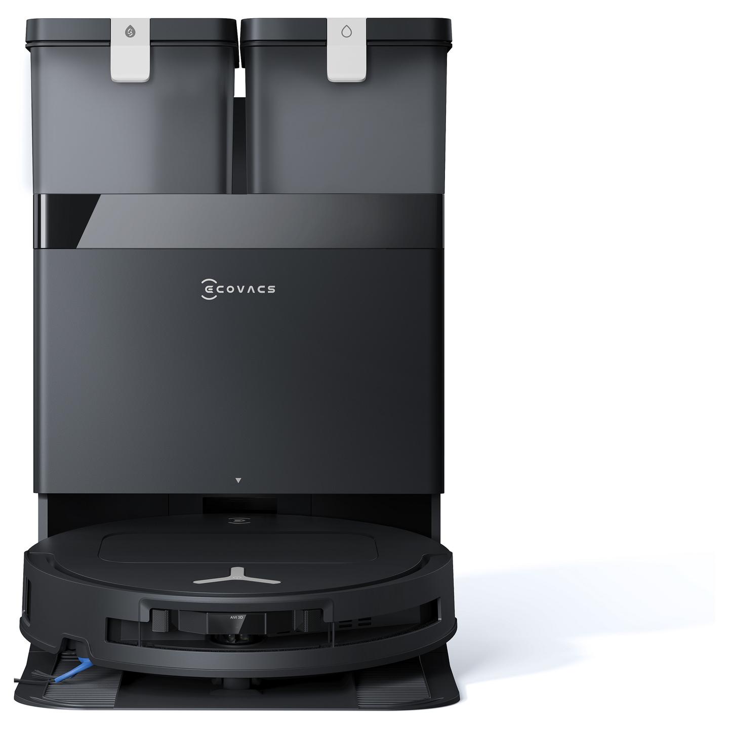 Fshesë Robotike ECOVACS DEEBOT T50 Omni Gen3 / TrueDetect 3D / Ecovacs YIKO 2.0 / Stacion Vetëpastrues OMNI - Zezë