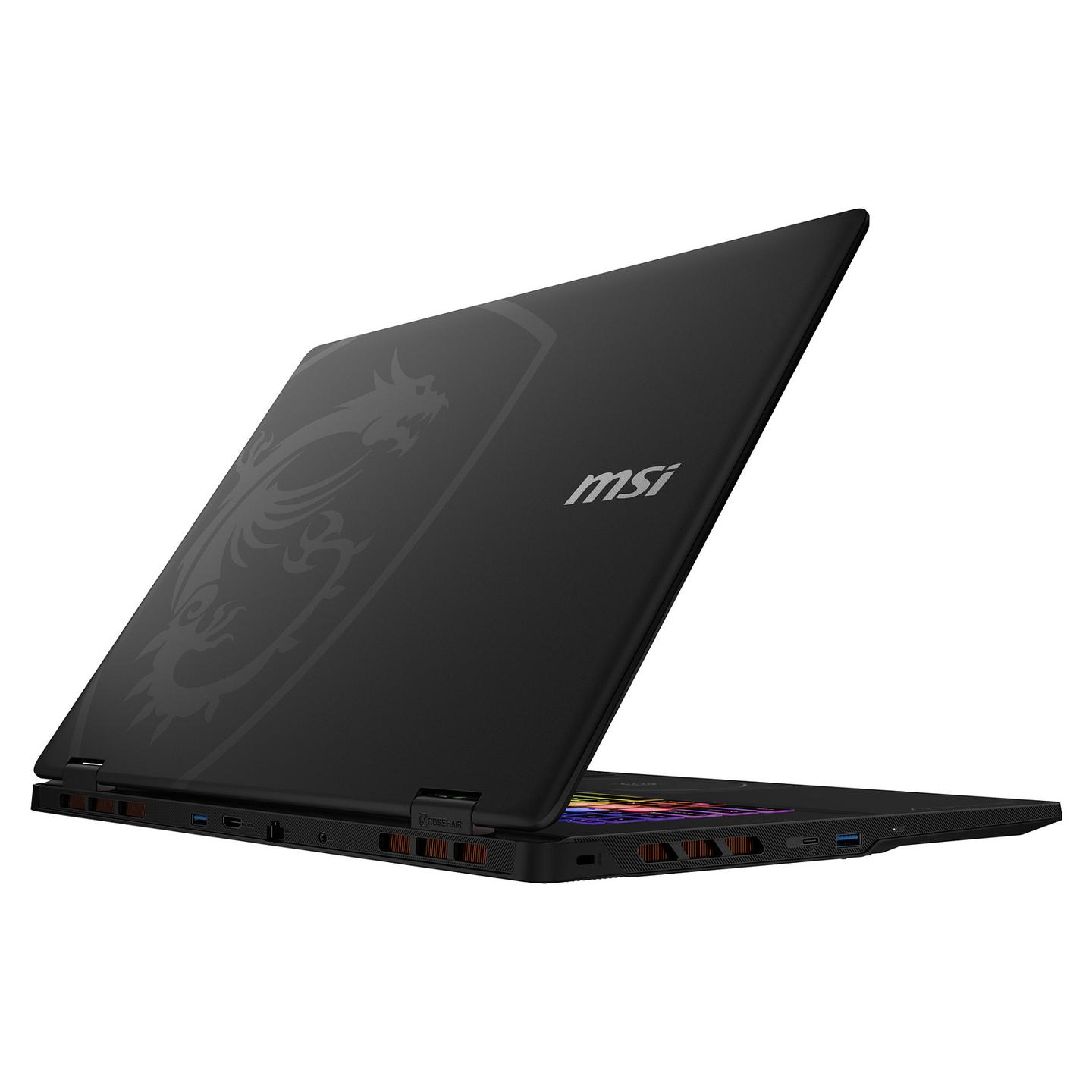 Laptop Gaming MSI Crosshair A18 HX A8WFKG-044FR, Ryzen 9 8940HX, 32GB DDR5, 1TB, 18" QHD+ IPS 240Hz, RTX 5060 8GB - Hiri - 6