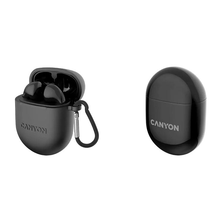 Kufje pa kabllo Canyon CNS-TWS6B / TWS / Bluetooth 5.3 / 13mm / Mikrofon - Zezë - 3