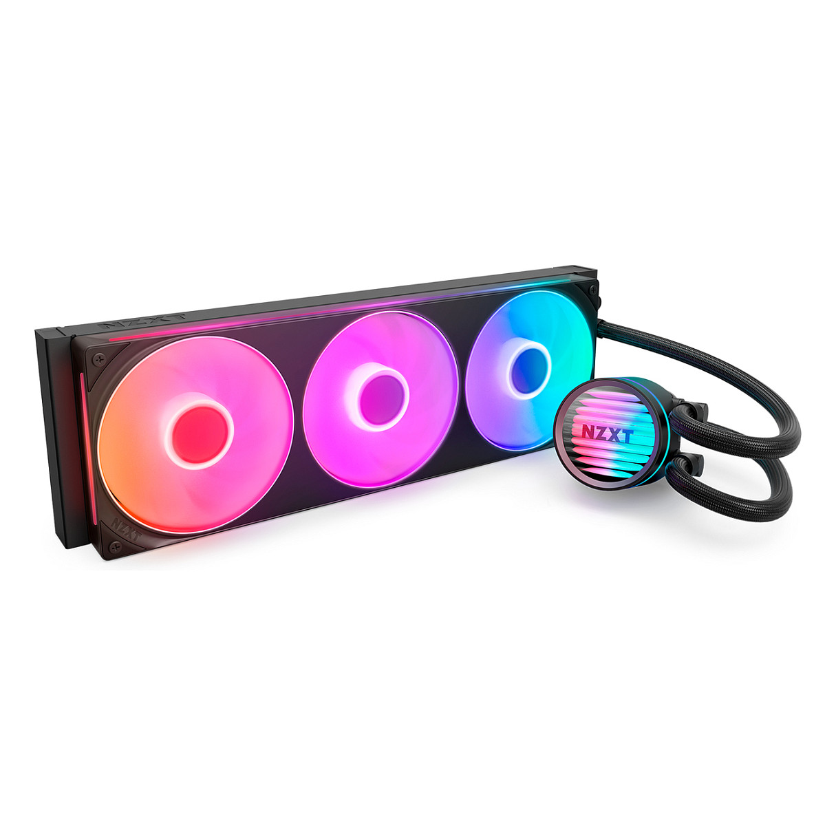 Ftohës për Procesor NZXT Kraken Core 360 RGB / 360mm / AIO / RGB - Zezë