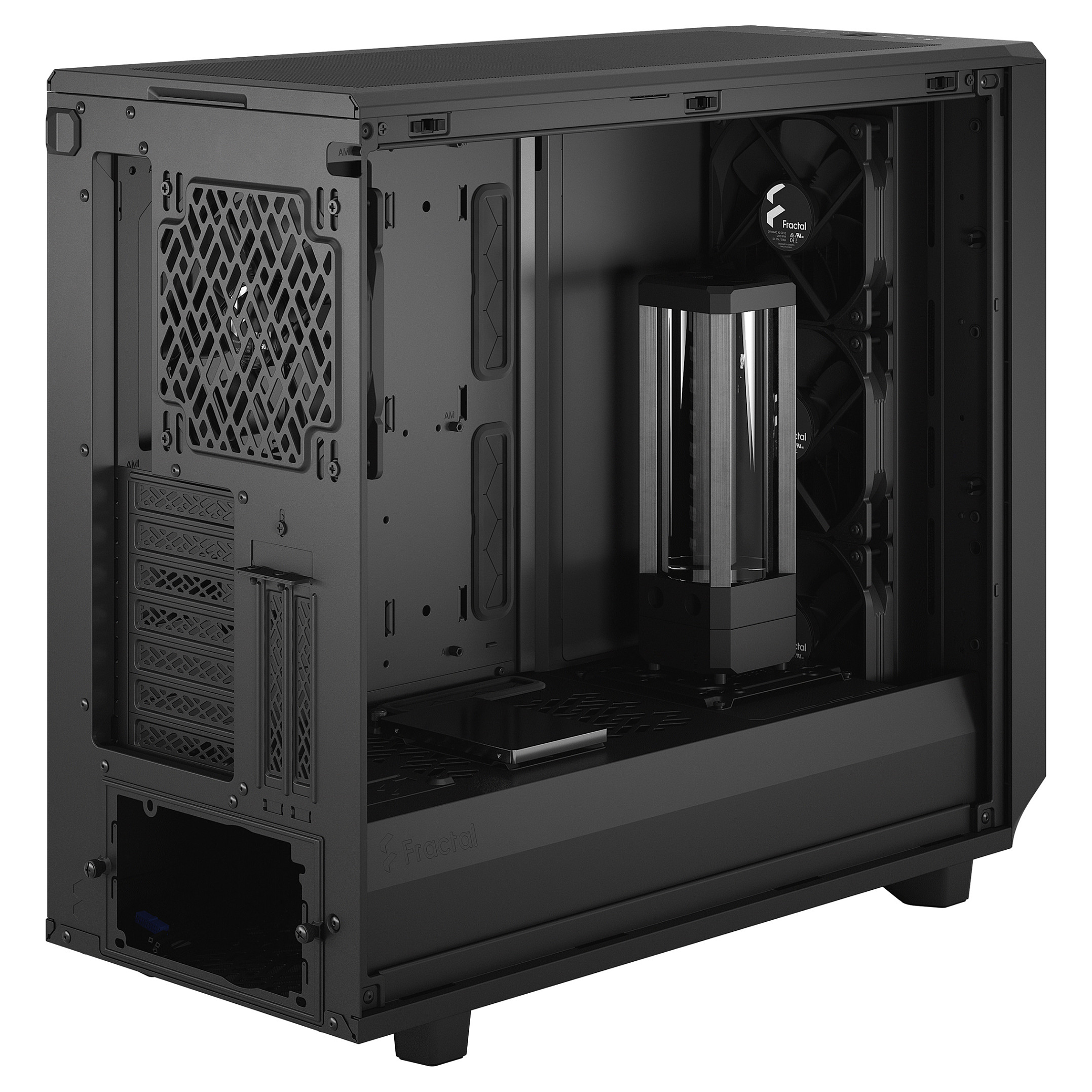 Kasë Midi Tower Fractal Design Meshify 2 – Zezë - 14