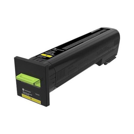 Toner Lexmark 72K2XYE / 22.000 faqe – Verdhë