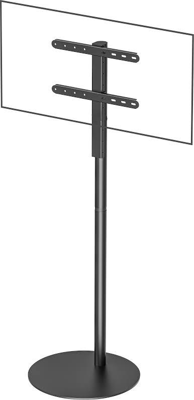 Mbajtëse për Ekran Vision VFM-F4, 30–65", VESA 400×400, lartësi 1500mm - Zezë