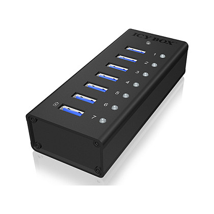 HUB USB 3.0 / 7‑Port / ICY BOX / for Drives – Zezë - 2