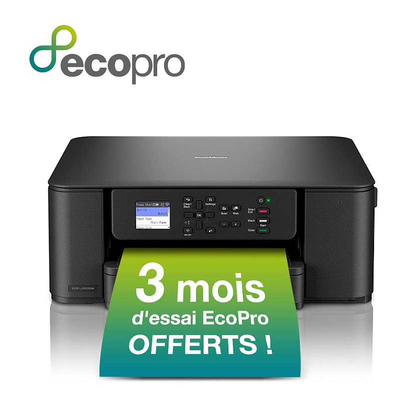 Printer Multifunksional Brother DCP‑J1310DW / 3‑in‑1 / 16ppm / Wi-Fi - Zezë - 7