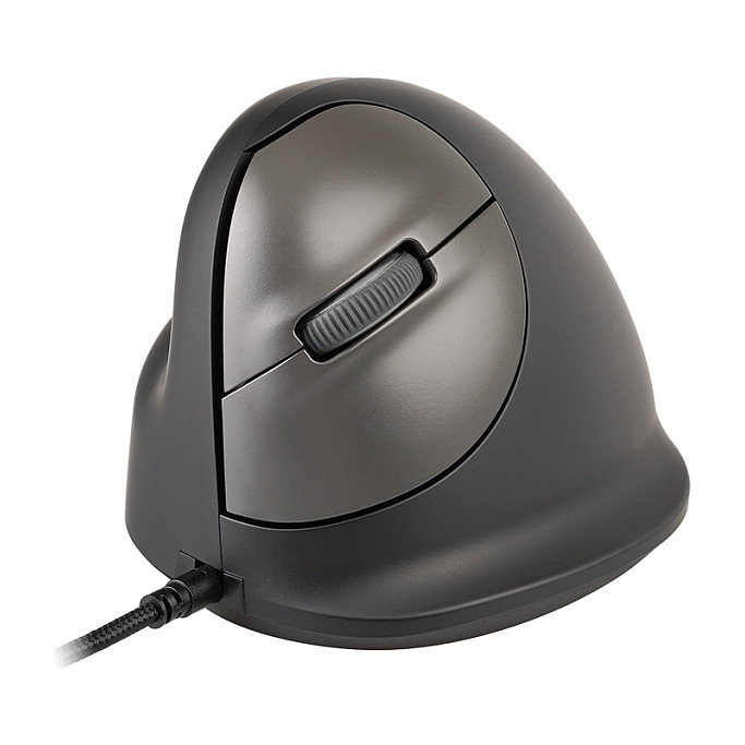 Maus me kabllo R-Go Tools HE Break / 2400 DPI / USB-A / 5 Butona - Zezë - 14