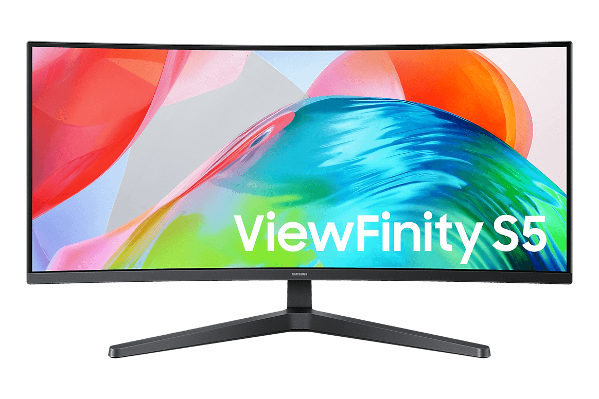 Monitor Samsung S34H550GAU / 34" / UWQHD VA / 120 Hz / 5 ms / HDMI + DisplayPort / Curved - Zezë
