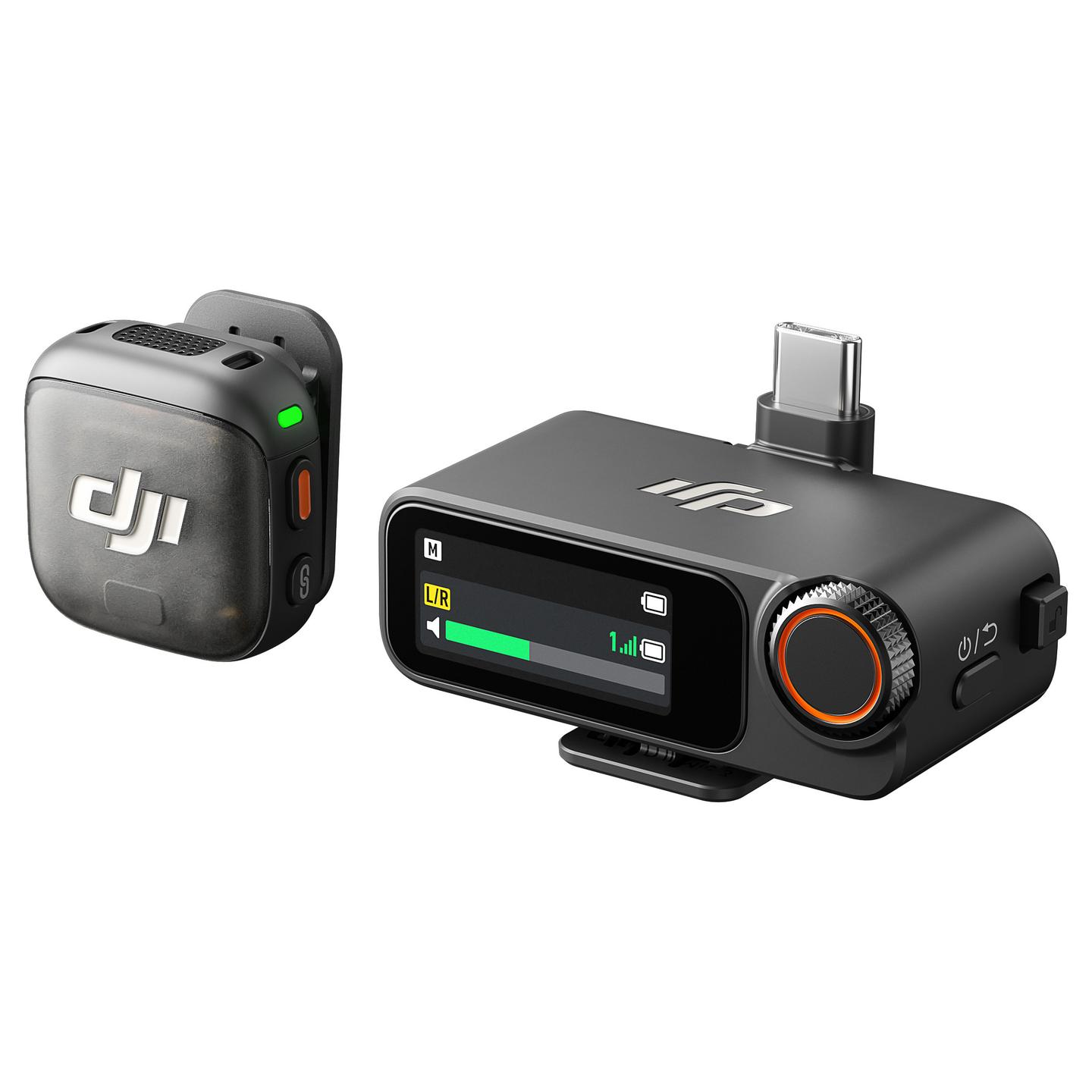 Mikrofon DJI Mic 3, 1 Transmetues, 1 Marrës - Zezë - 6