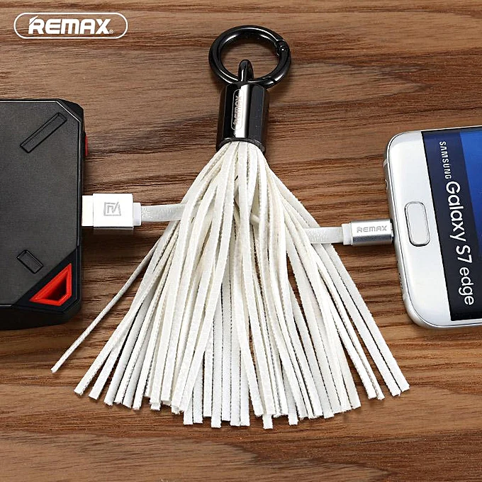 Kabëll Remax / Tassels Ring RC-053M / Micro cableg / E bardhë - 6