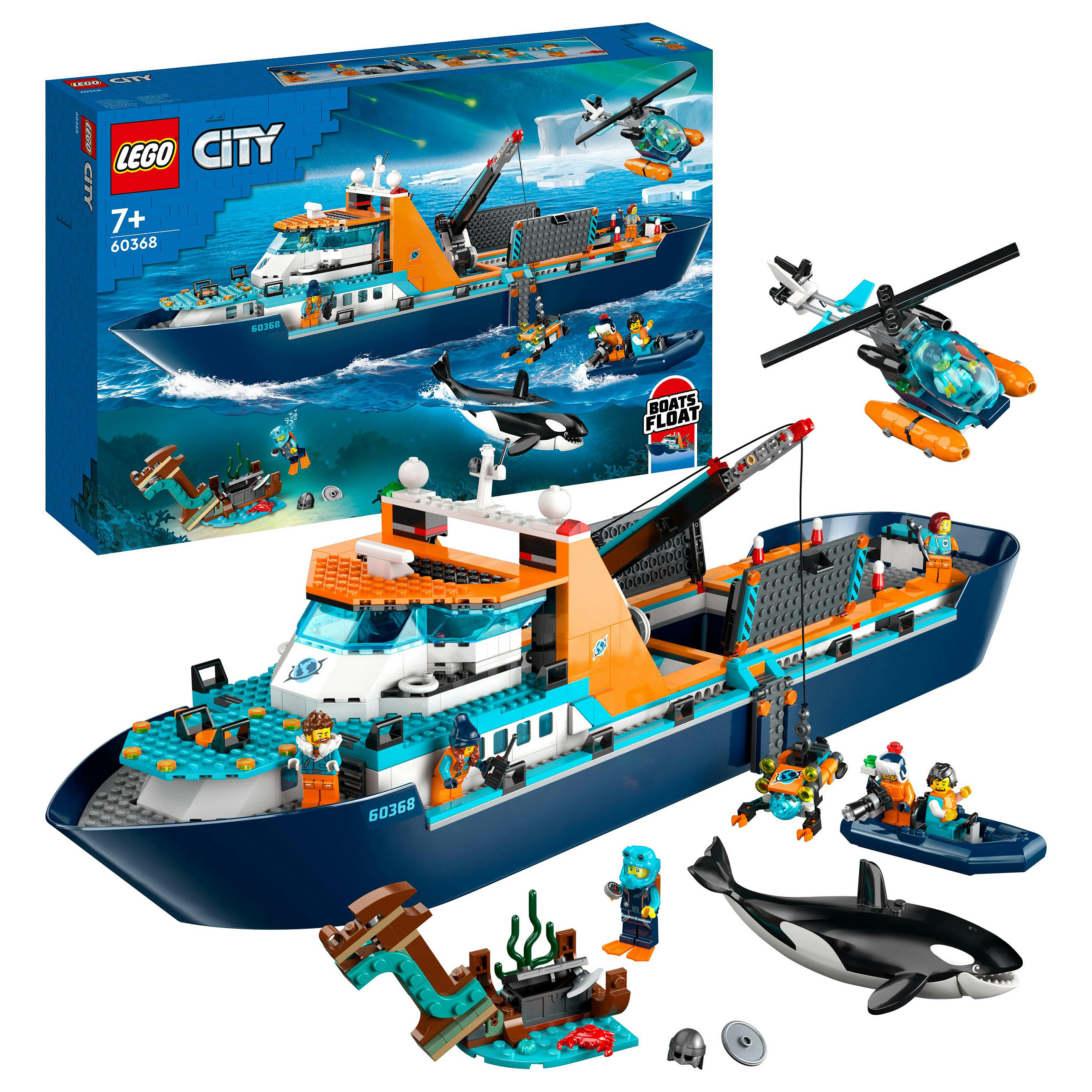 LEGO City Anija e Kërkimit në Arktik 60368 - 11