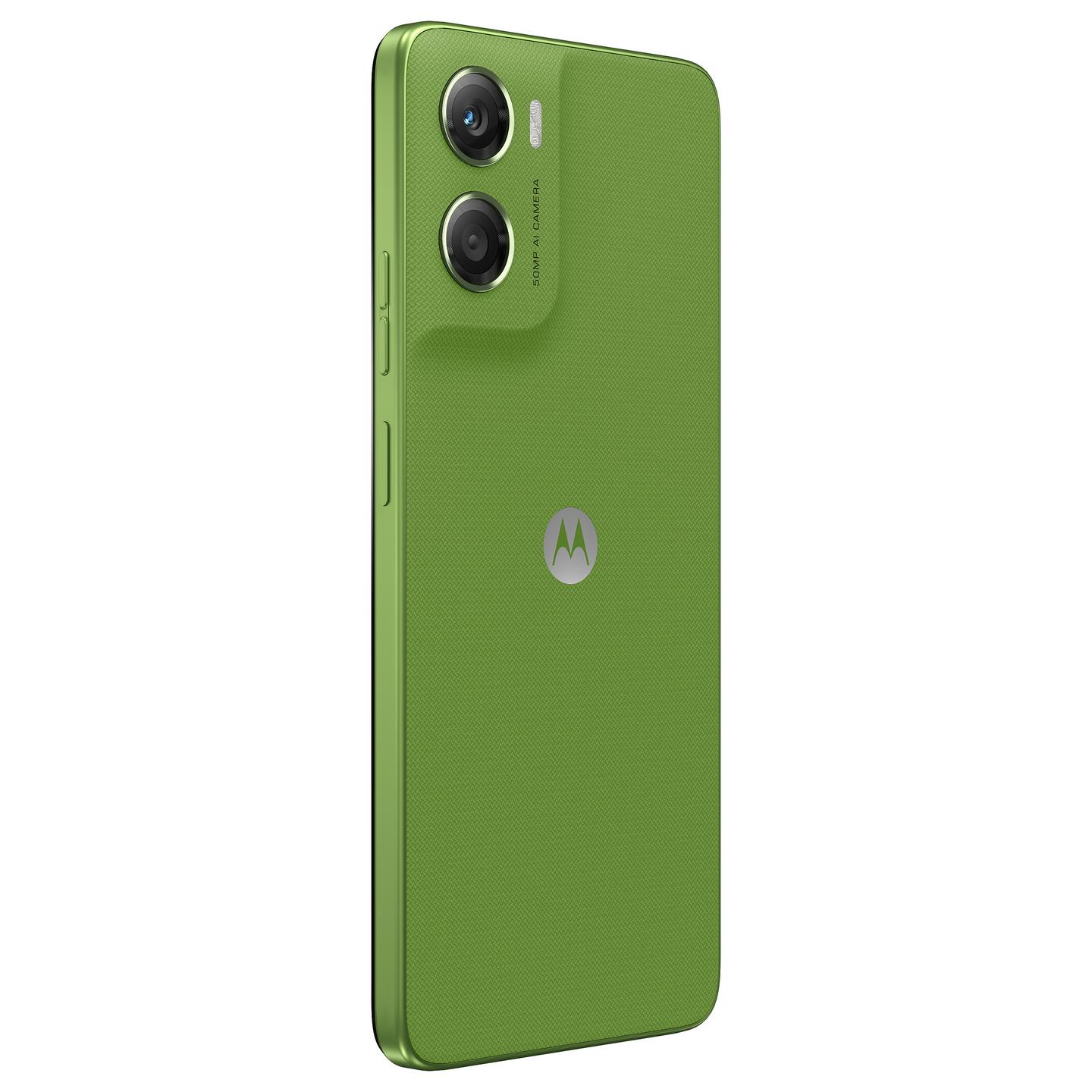 Telefon Motorola Moto G06, 6.88", LCD, 120Hz, 8GB, 256GB, MediaTek Helio G81 Extreme, Dual SIM, 4G - Gjelbër - 7