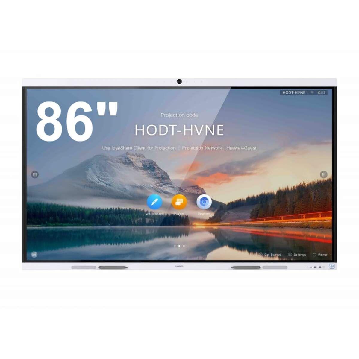 Interaktiv (Smart Board) HUAWEI eKit IdeaHub B3, 86", 4K UHD, Touch, 8GB, 64GB, 3× HDMI, USB-C, 3× USB-A - Bardhë
