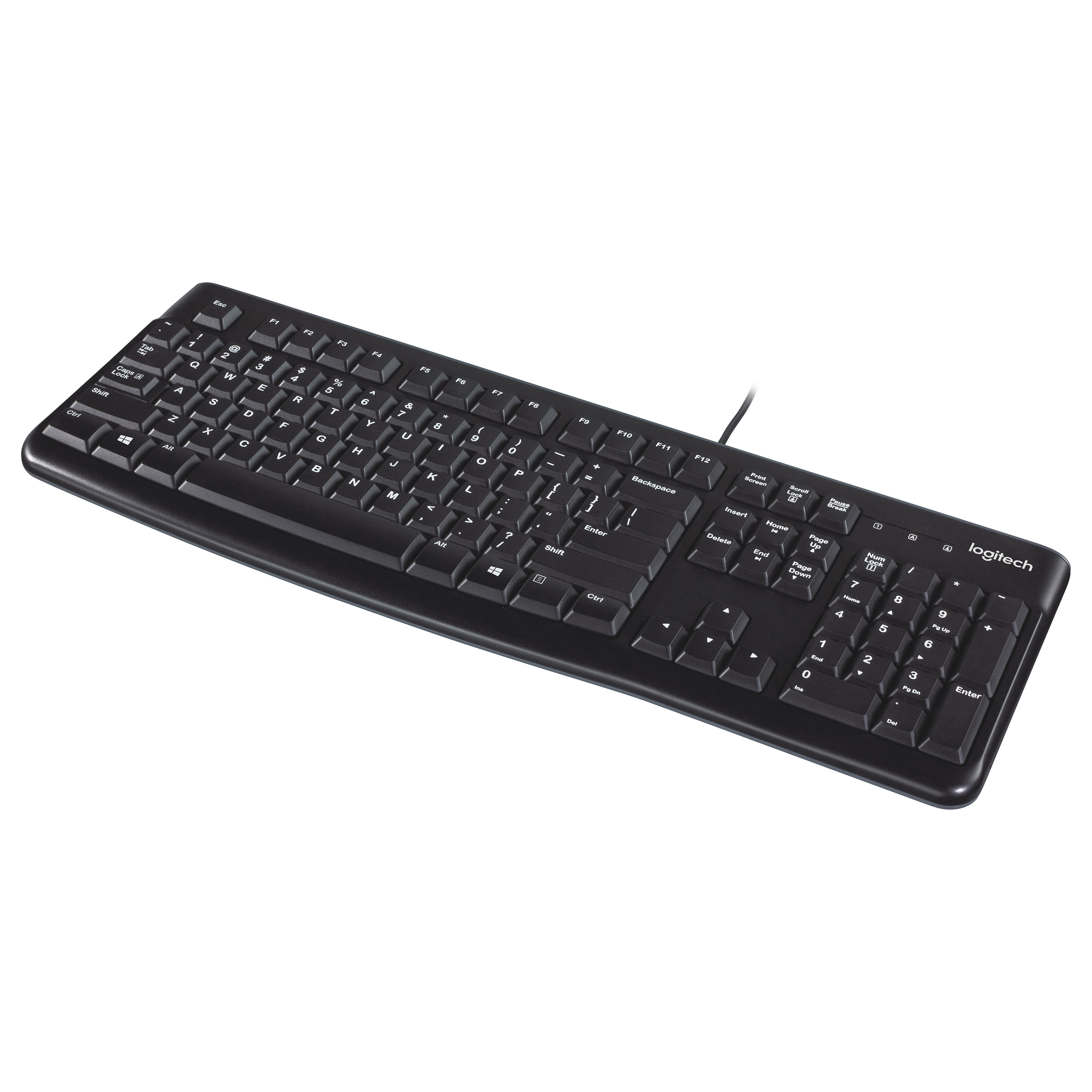 Logitech K120 USB black QWERTY US - 5