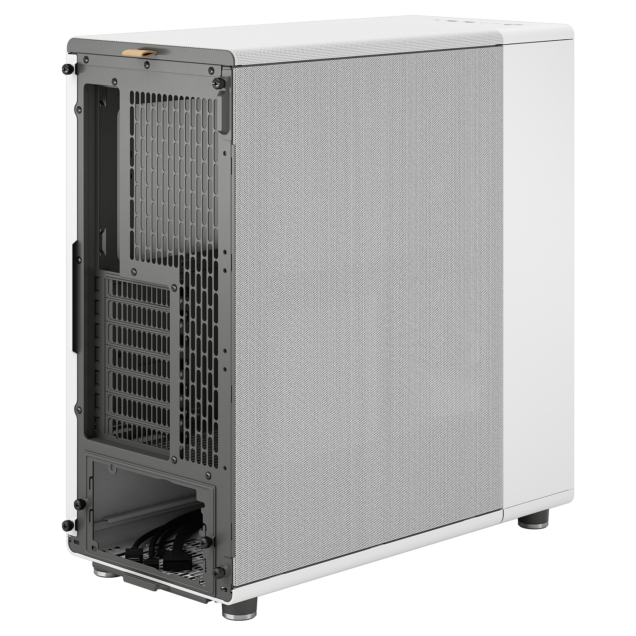 Kasë Midi Tower Fractal Design North Chalk Window Mesh – Bardhë - 14