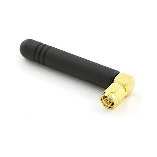 Antena për rrjet ALLNET Mini Omni, 2.4GHz, 2dBi, RP-SMA, Indoor - Zezë