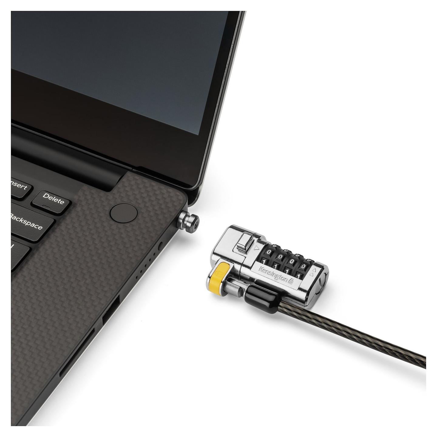 Kabllo Sigurie për Laptop Kensington ClickSafe Universal / 3-in-1 / Combination Lock / 1.8 m - Zezë - 5